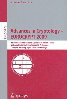 【预售】Advances in Cryptology - Eurocrypt 2009