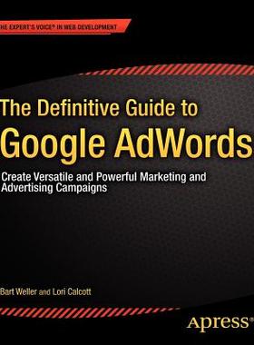【预售】The Definitive Guide to Google Adwords: Create