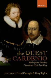 【预售】The Quest for Cardenio: Shakespeare, Fletcher