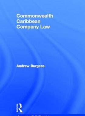 【预售】Commonwealth Caribbean Company Law