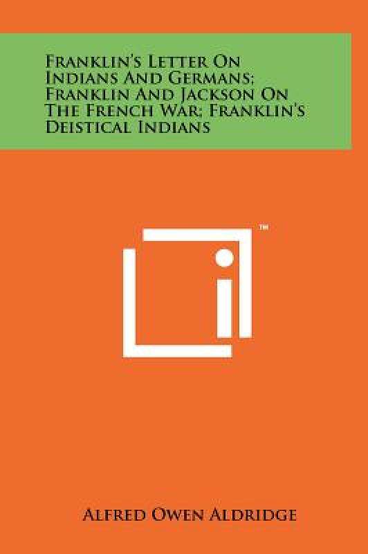 【预售】Franklin's Letter on Indians and Germans; Franklin