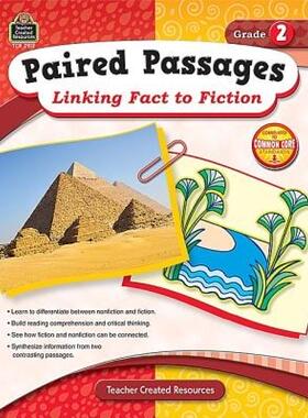 【预售】Paired Passages, Grade 2: Linking Fact to Fiction