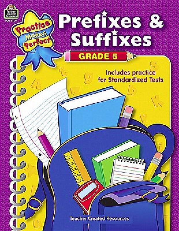 【预售】prefixes & suffixes grade 5