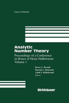 【预售】Analytic Number Theory: Proceedings of a Conference