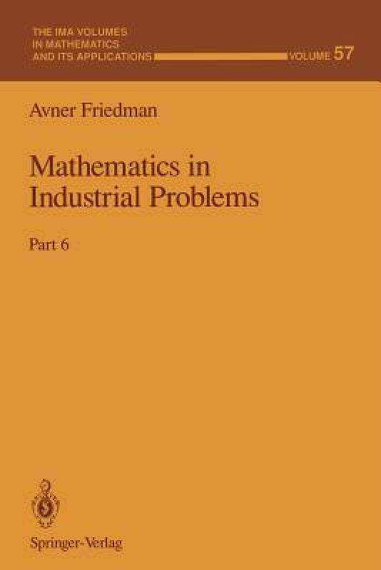 【预售】Mathematics in Industrial Problems: Part 6