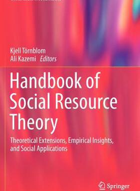 【预售】Handbook of Social Resource Theory: Theoretical