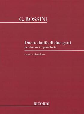 【预售】Duetto Buffo Di Due Gatti (Cat Duet): Vocal Duet