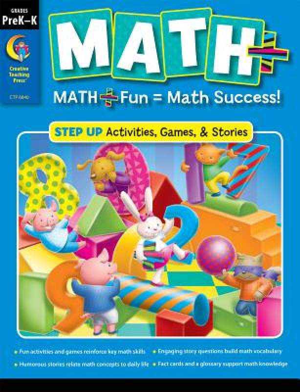 【预订】Math+ Step Up, Grades PreK-K