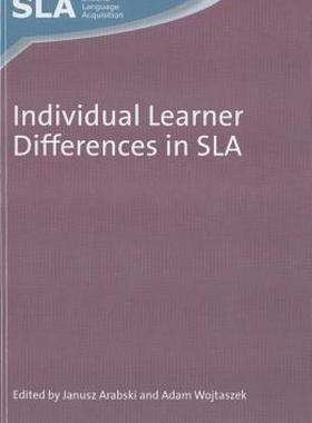【预售】Individual Learner Differences in Sla