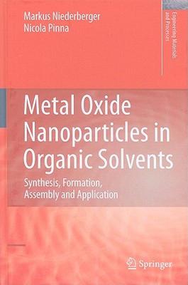【预售】Metal Oxide Nanoparticles in Organic Solvents: