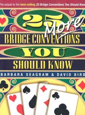 【预售】25 More Bridge Conventions You Should Know