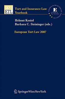 【预售】European Tort Law