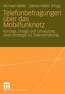 【预售】Telefonbefragungen Uber Das Mobilfunknetz: Konzept