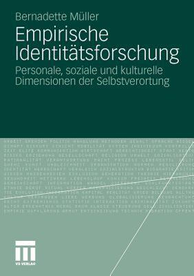 【预售】Empirische Identitatsforschung: Personale, Soziale