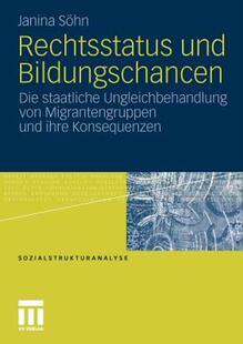 【预售】Rechtsstatus Und Bildungschancen: Die Staatliche