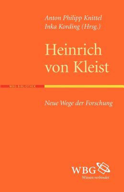 【预售】Heinrich Von Kleist
