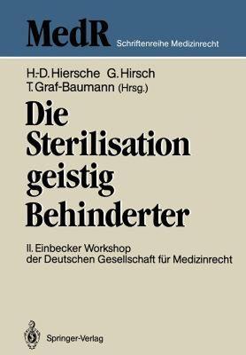 【预售】Die Sterilisation Geistig Behinderter: 2. Einbecker