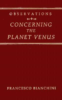 【预售】Observations Concerning the Planet Venus