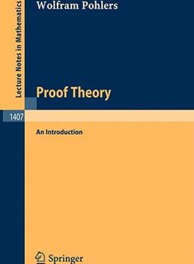 【预售】Proof Theory: An Introduction