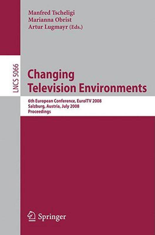 【预售】Changing Television Environments: 6th European
