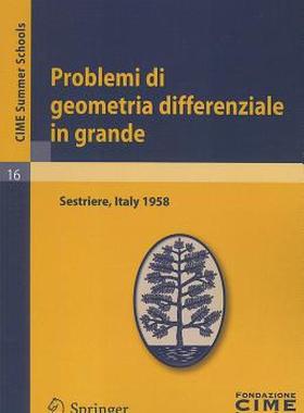 【预售】Problemi Di Geometria Differenziale In Grande:
