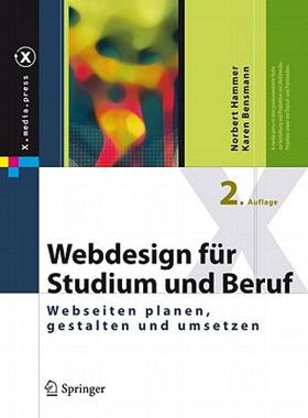 【预售】Webdesign Fur Studium Und Beruf: Webseiten Planen