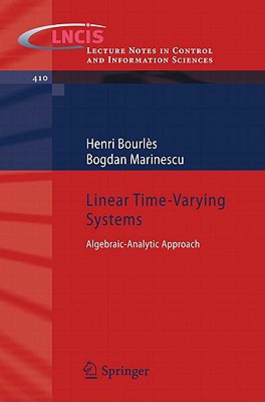 【预售】Linear Time-Varying Systems: Algebraic-Analytic