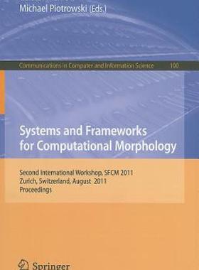 【预售】Systems and Frameworks for Computational Morphology: