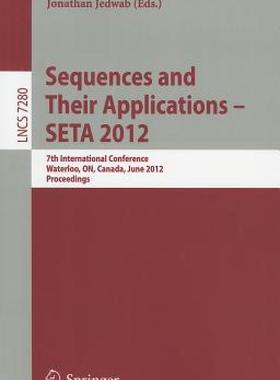 【预售】Sequences and Their Applications - SETA 2012: 7th