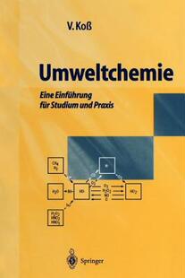 【预售】Umweltchemie: Eine Einfuhrung Fur Studium Und