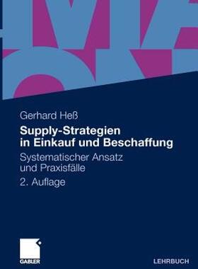 【预售】Supply-Strategien in Einkauf Und Beschaffung: