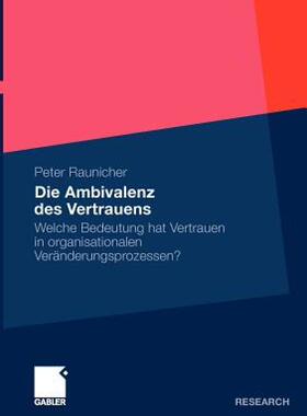 【预售】Die Ambivalenz Des Vertrauens: Welche Bedeutung Hat