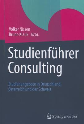【预售】Studienfuhrer Consulting: Studienangebote In