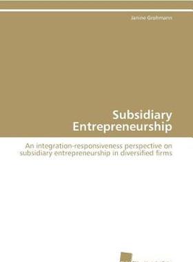 【预售】Subsidiary Entrepreneurship