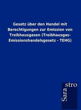 【预售】Gesetz Ber Den Handel Mit Berechtigungen Zur
