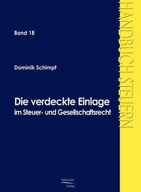 【预售】Die Verdeckte Einlage Im Gesellschafts- Und
