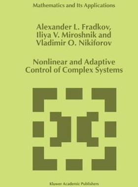 【预售】Nonlinear and Adaptive Control of Complex Systems