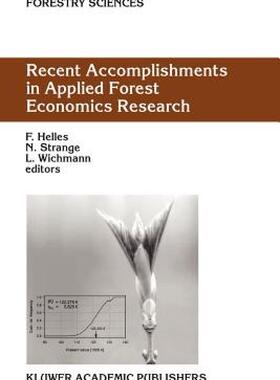 【预售】Recent Accomplishments in Applied Forest Economics
