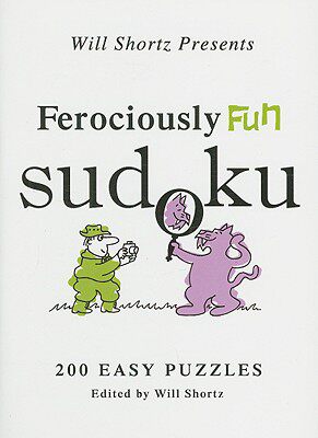【预售】Will Shortz Presents Ferociously Fun Sudoku: 200