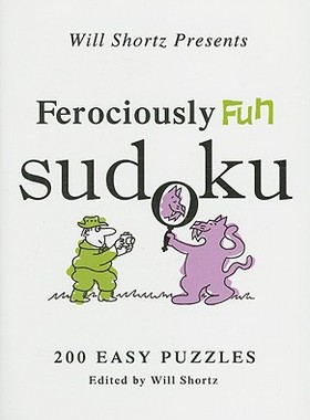 【预售】Will Shortz Presents Ferociously Fun Sudoku: 200