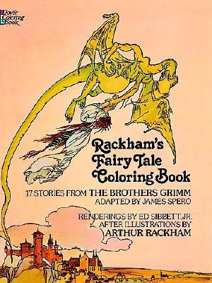 【预售】Rackham's Fairy Tale Coloring Book