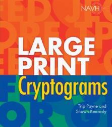 【预售】Large Print Cryptograms