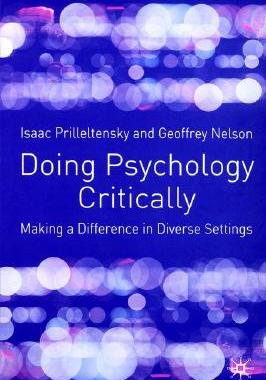【预售】Doing Psychology Critically: Making a Difference in
