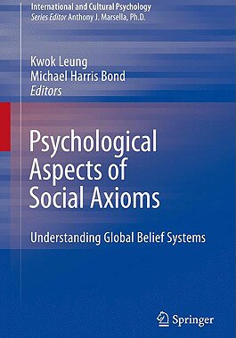 【预售】Psychological Aspects of Social Axioms: