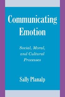 Emotion Communicating 預售 Cultural Moral and Social