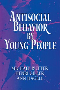 【预售】Antisocial Behavior by Young People: A Major New