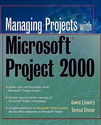 【预售】Managing Projects With Microsoft Project 2000