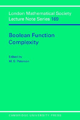 【预售】Boolean Function Complexity