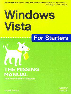 【预售】Windows Vista for Starters: The Missing Manual