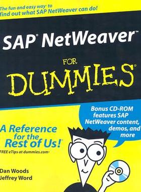 【预售】Sap Netweaver For Dummies